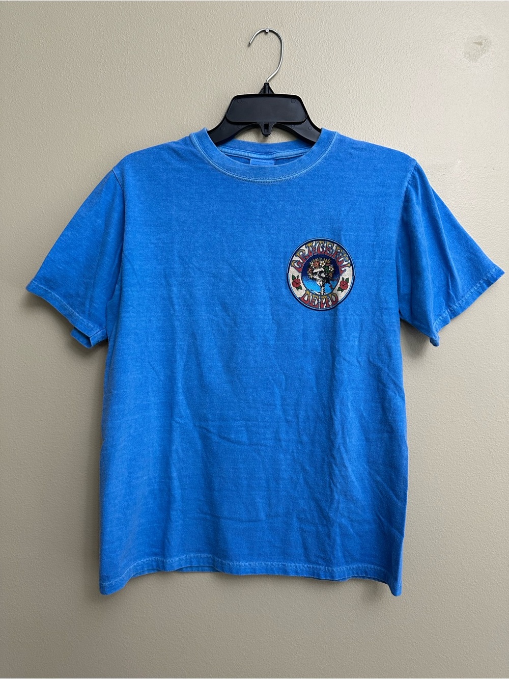 Blue Hawaii Dyed Grateful Dead Vintage Style Graphic Tee